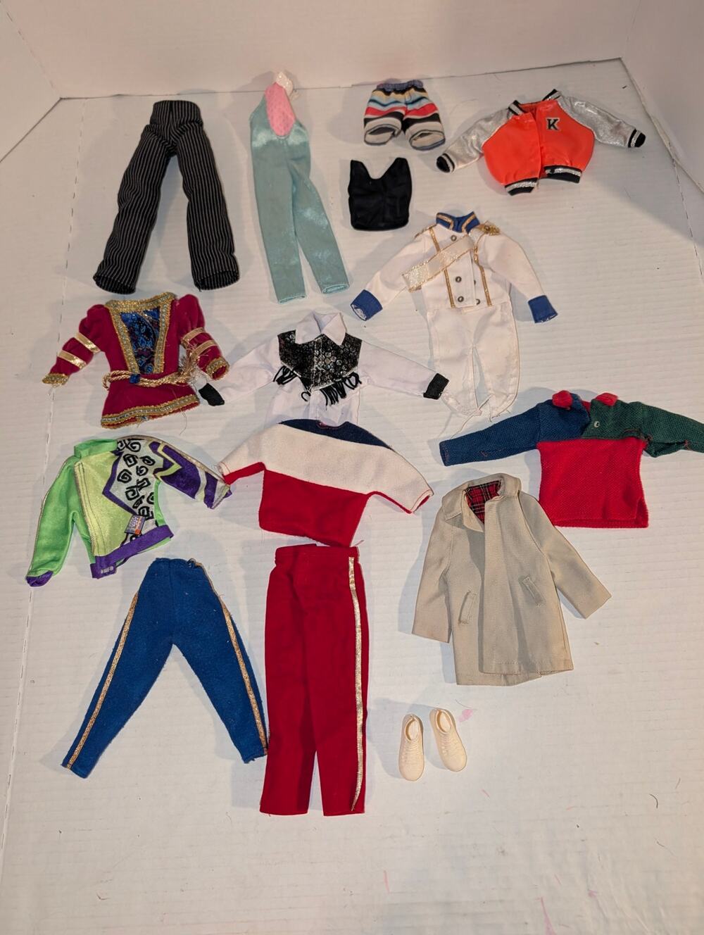Mixed Lot Vintage Barbie Ken Doll Clothes Shoes